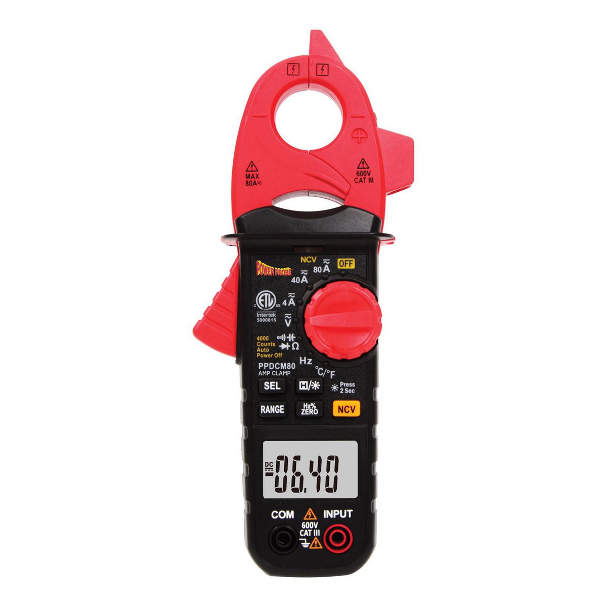Endeavour Power Probe 80A Amp Clamp ETDPPDCM80
