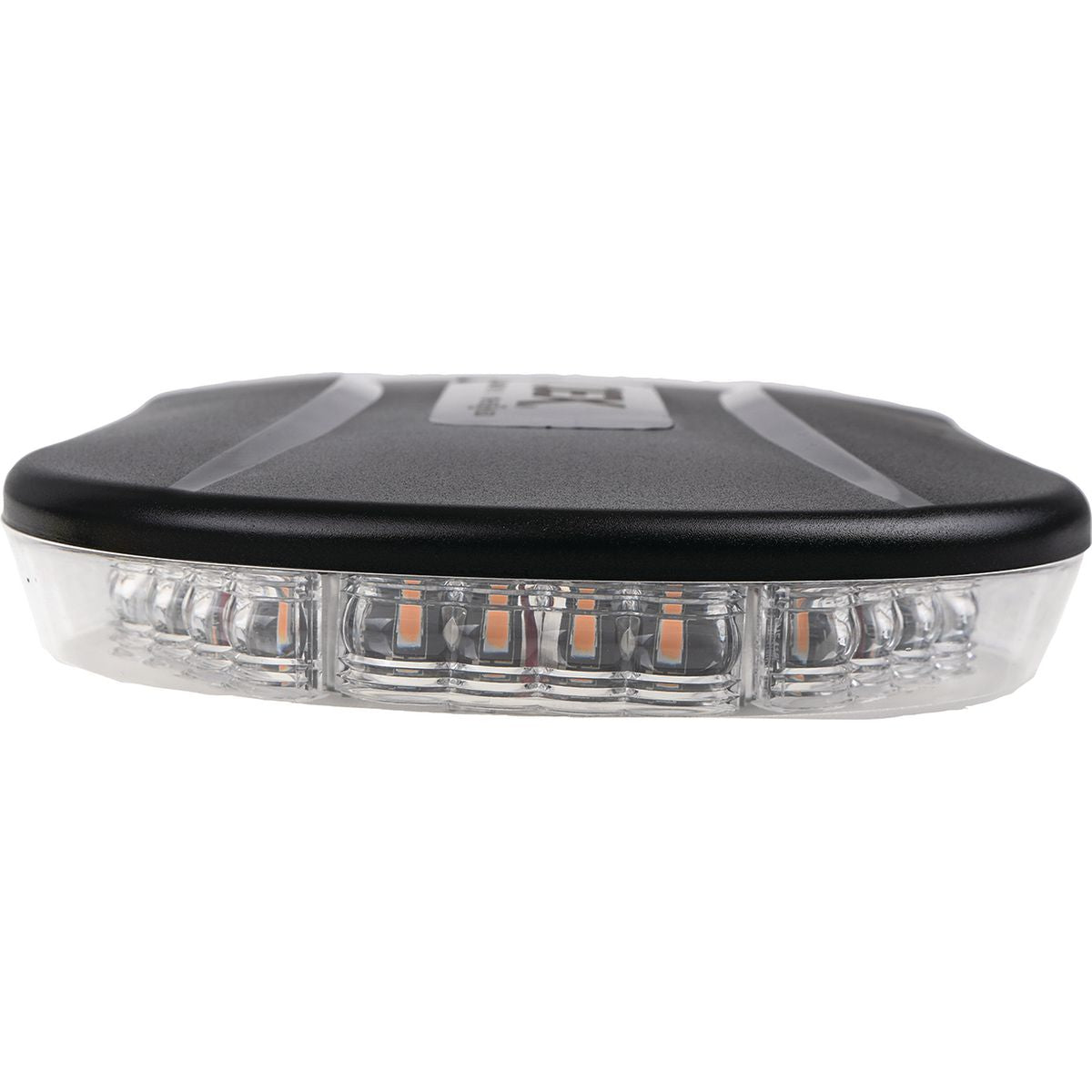 OEX 12/24V Low Profile Minibar Amber LED Clear Lens Magnetic Mount ACX5735