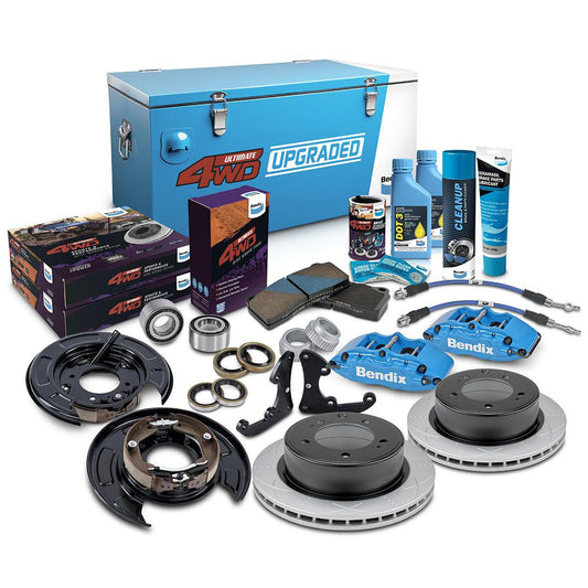 Bendix Ultimate 4x4 Brake Upgrade Kit Rear U4WD-BBUK334R