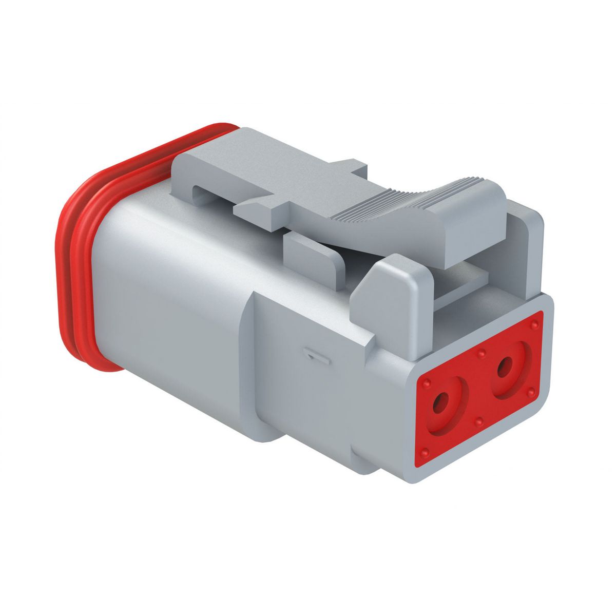 Amphenol At #16 - 2 Way Plug & Wedge 50 Pce AT06-2SKITLC/50