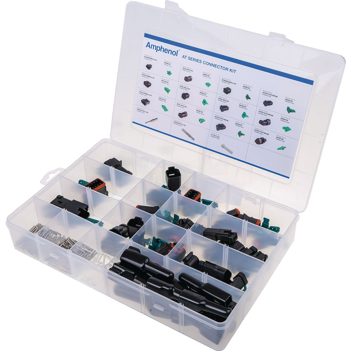 Amphenol At #16 Kit - Cat Spec 229 Pieces AT-RK229-CAT