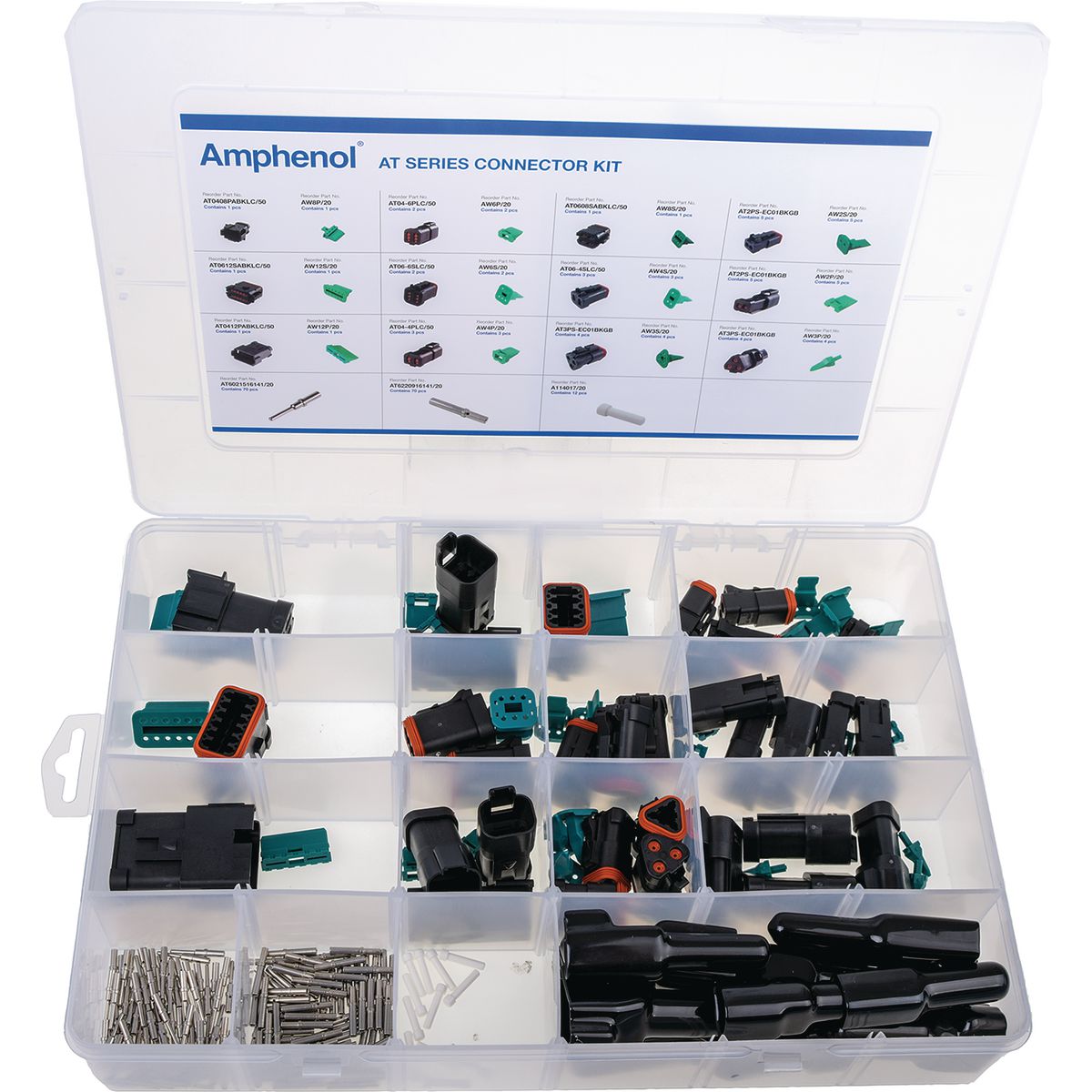 Amphenol At #16 Kit - Cat Spec 229 Pieces AT-RK229-CAT