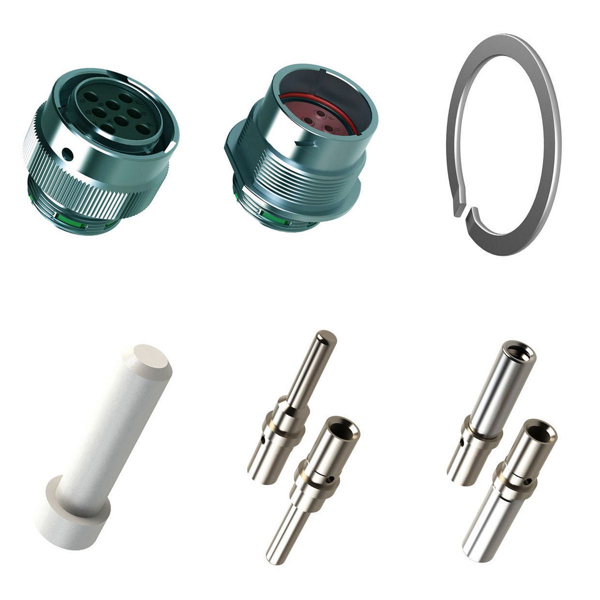 Amphenol Hd30 8 Way 1 Kit AHD18-8SP-KIT