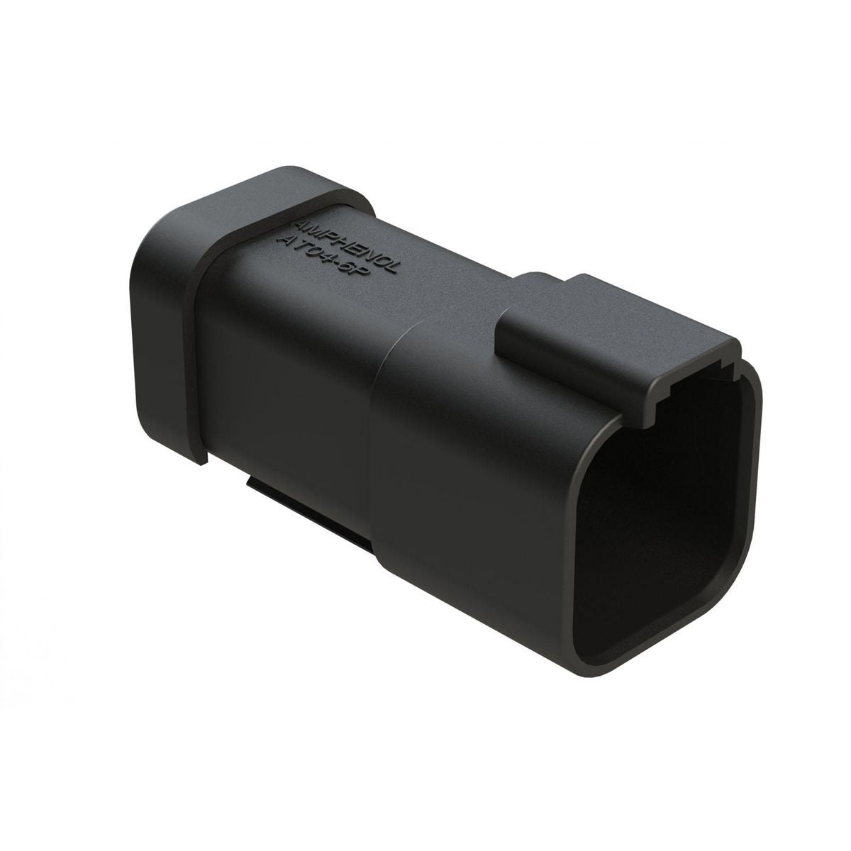 Amphenol At #16 - 6 Way Receptacle & Wedge 50 Pce AT04-6PLC/50