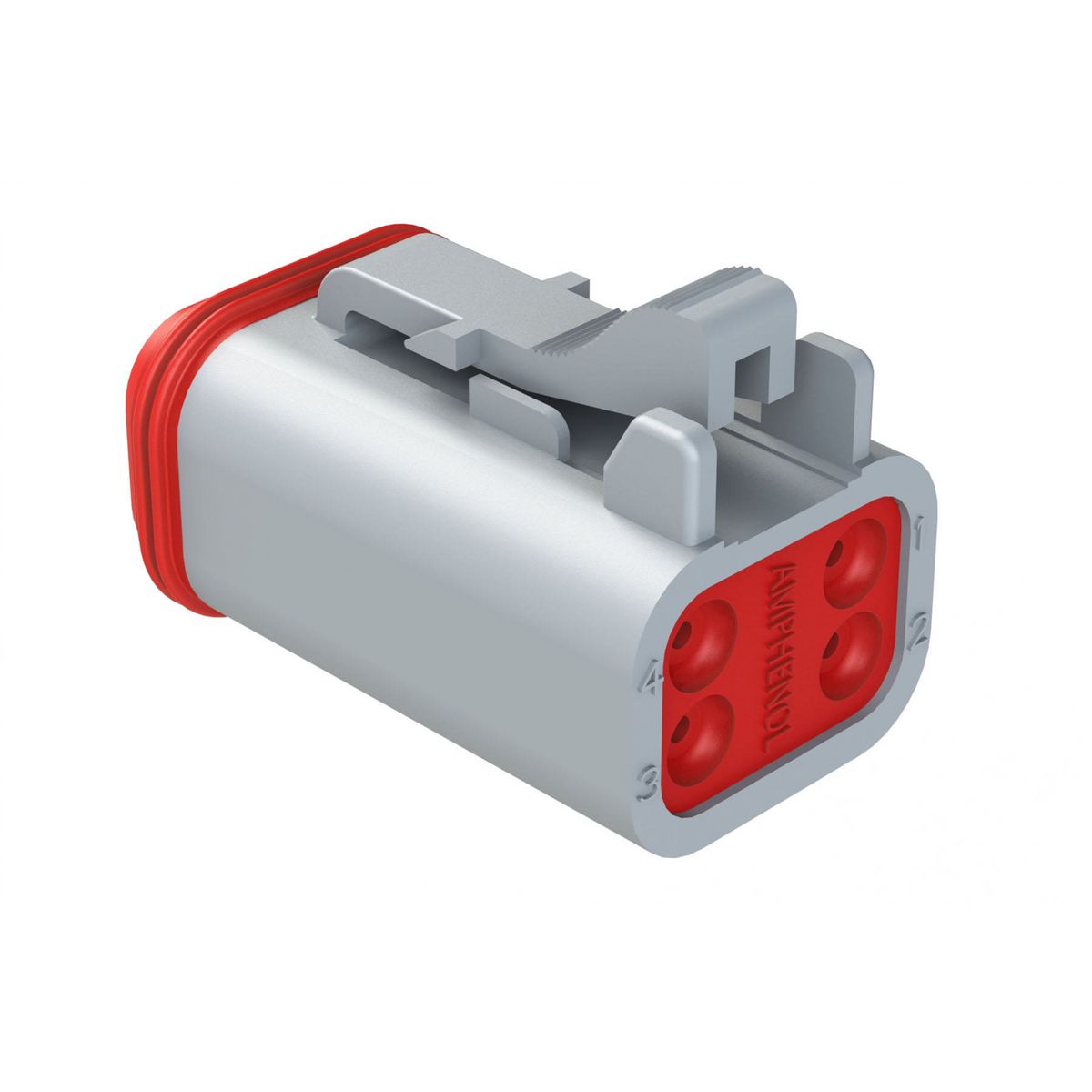 Amphenol At #16 - 4 Way Plug 5 Pce AT06-4S/5