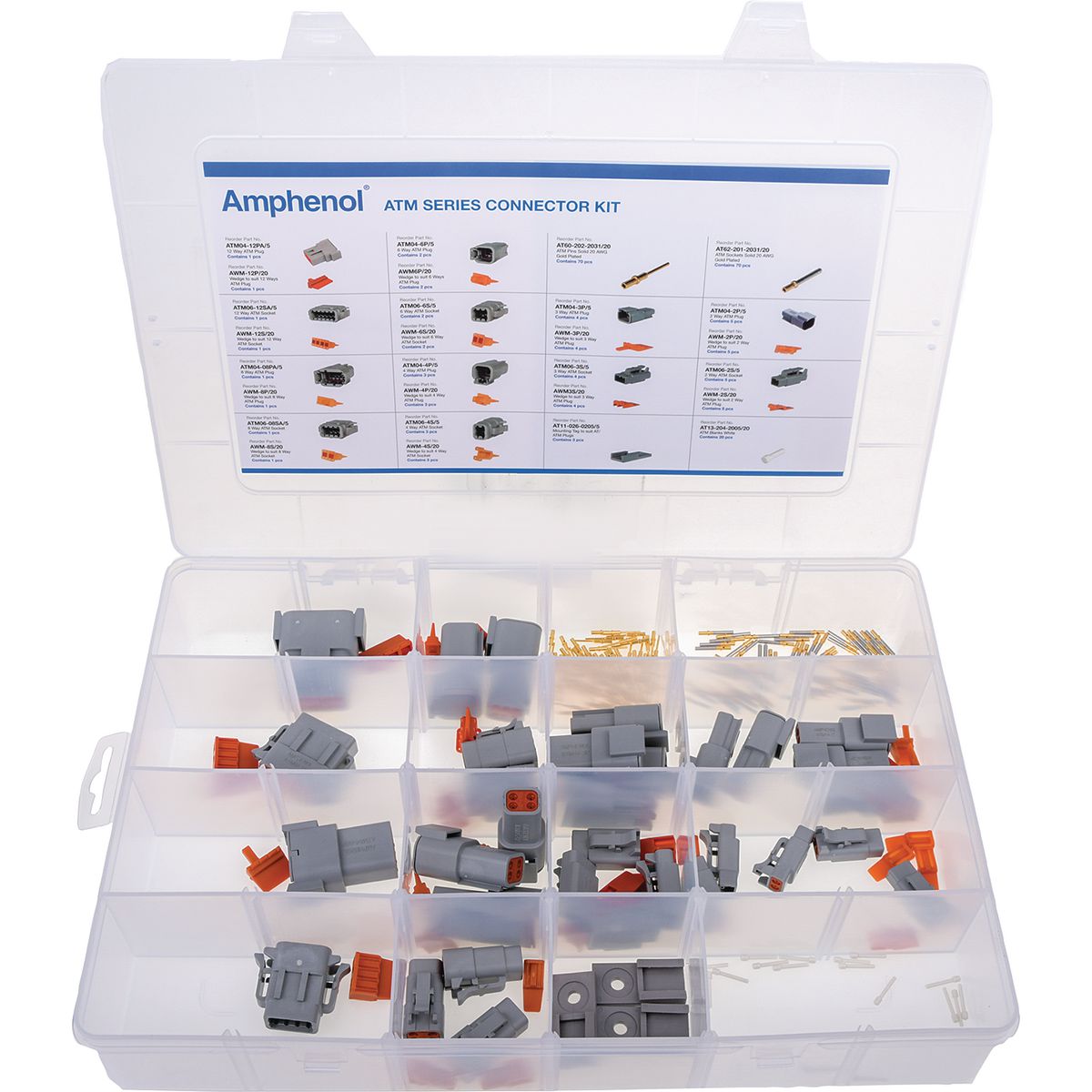 Amphenol Atm #20 - 240 Piece Kit ATM-RK251