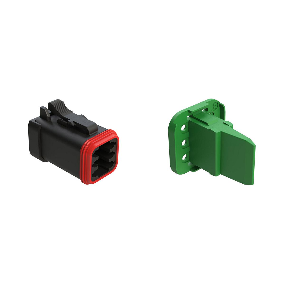 Amphenol At #16 - 6 Way Plug & Wedge 50 Pce AT06-6SLC/50