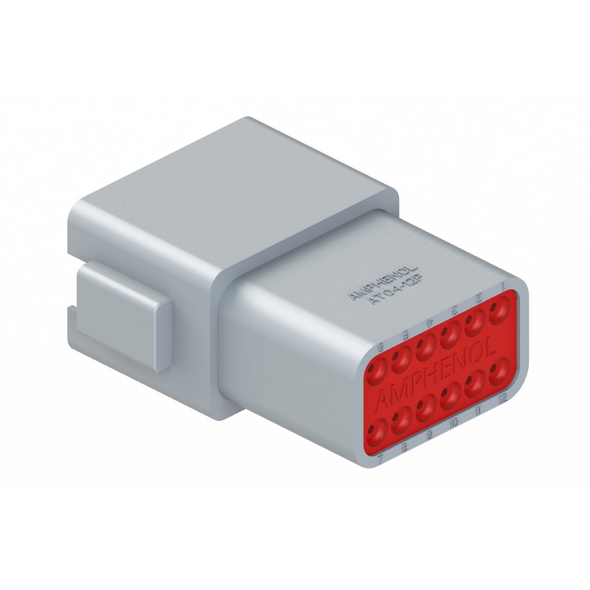 Amphenol At #16 - 12 Way Receptacle 5 Pce AT04-12PA/5
