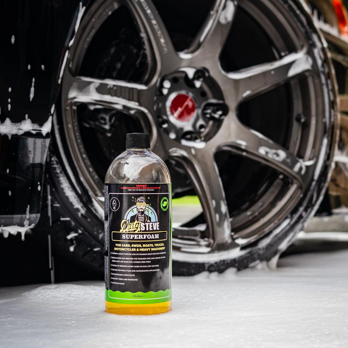 Dirty StEVe Rust Inhibiting Lime Super Foam 1L DS1015
