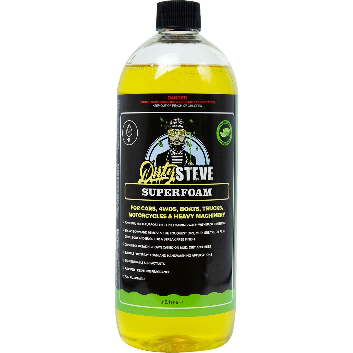 Dirty StEVe Rust Inhibiting Lime Super Foam 1L DS1015