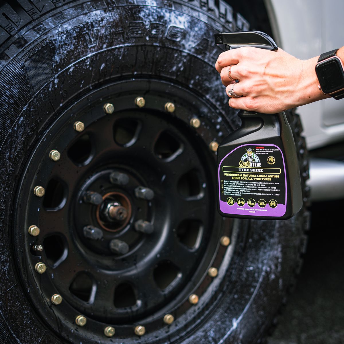 Dirty StEVe High Gloss Tyre Shine 750ml DS1017