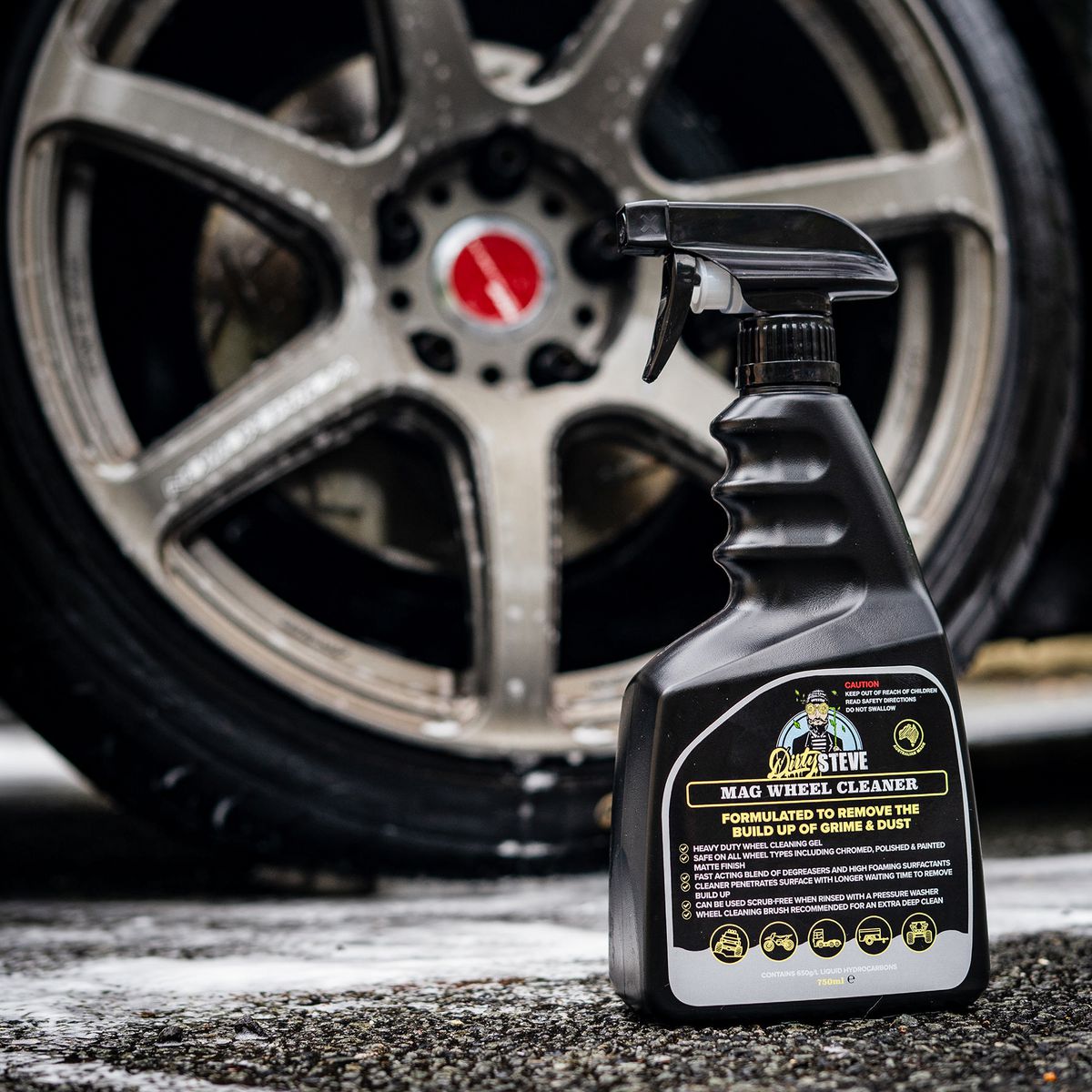 Dirty StEVe Heavy Duty Mag Wheel Cleaner 750ml DS1018