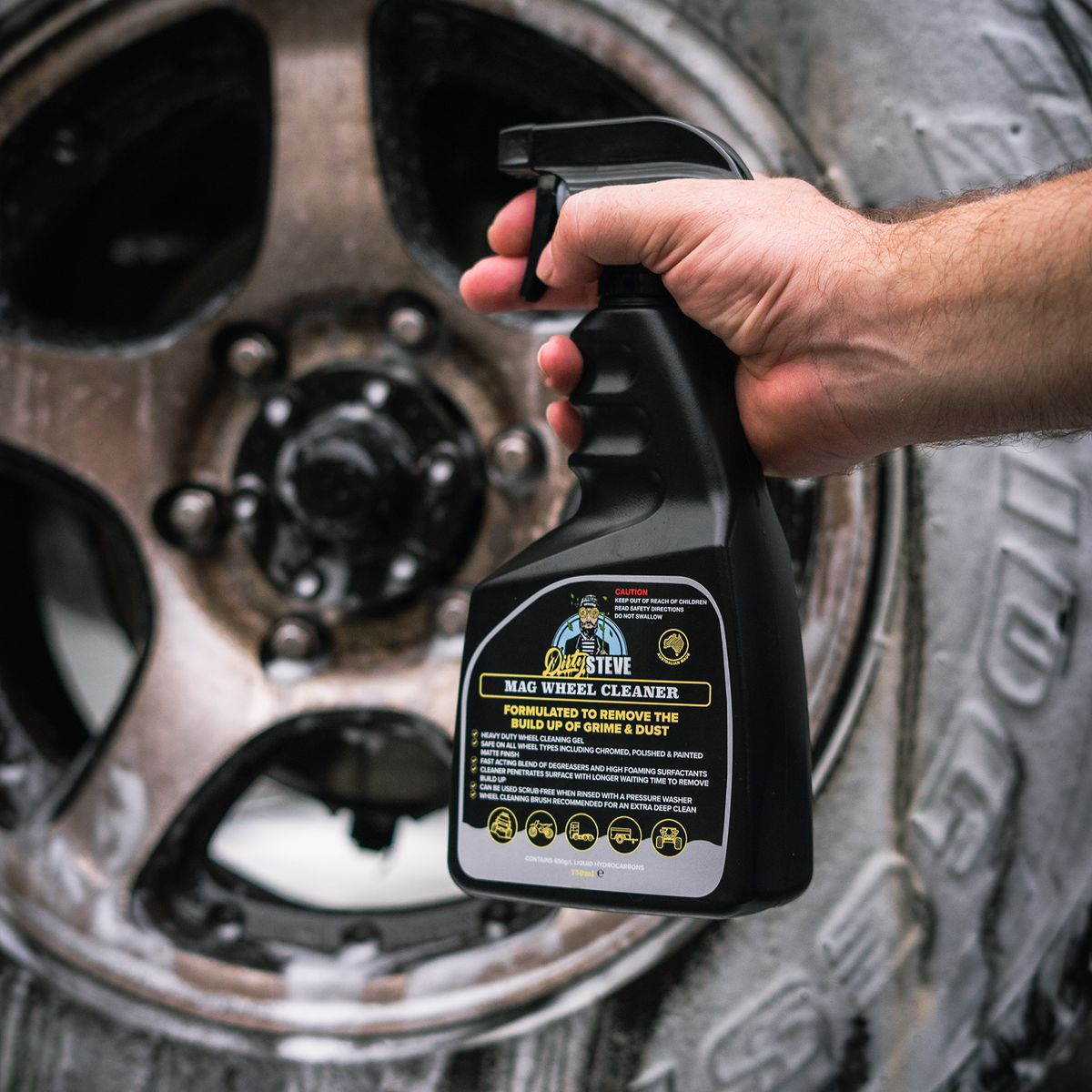 Dirty StEVe Heavy Duty Mag Wheel Cleaner 750ml DS1018