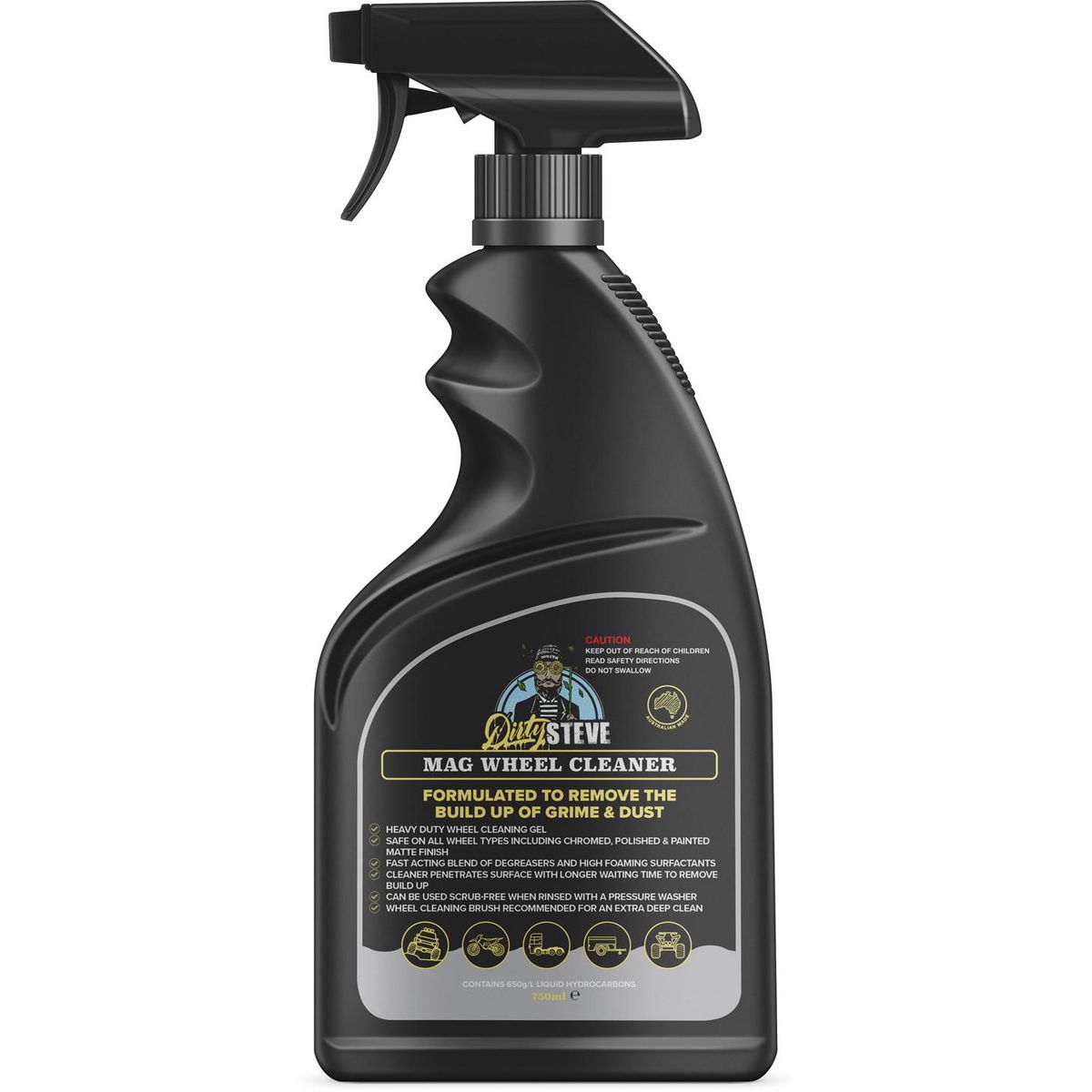Dirty StEVe Heavy Duty Mag Wheel Cleaner 750ml DS1018