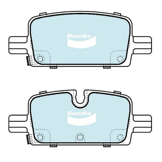 Bendix Heavy Duty Brake Pad Set Rear DB2638 HD