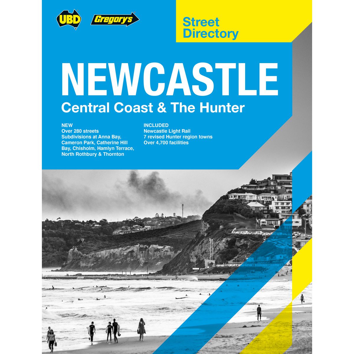 UBD Newcastle Central Coast & The Hunter Street Directory 2020 9th Edition 9780730000000
