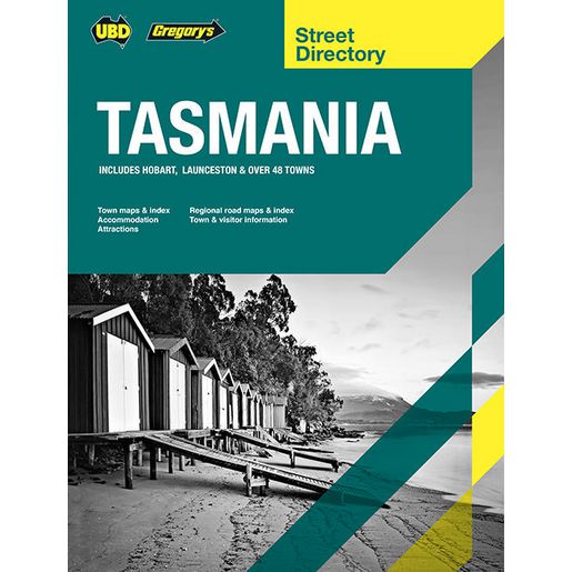UBD Tasmania Street Directory 2021 22nd Edition 9780730000000