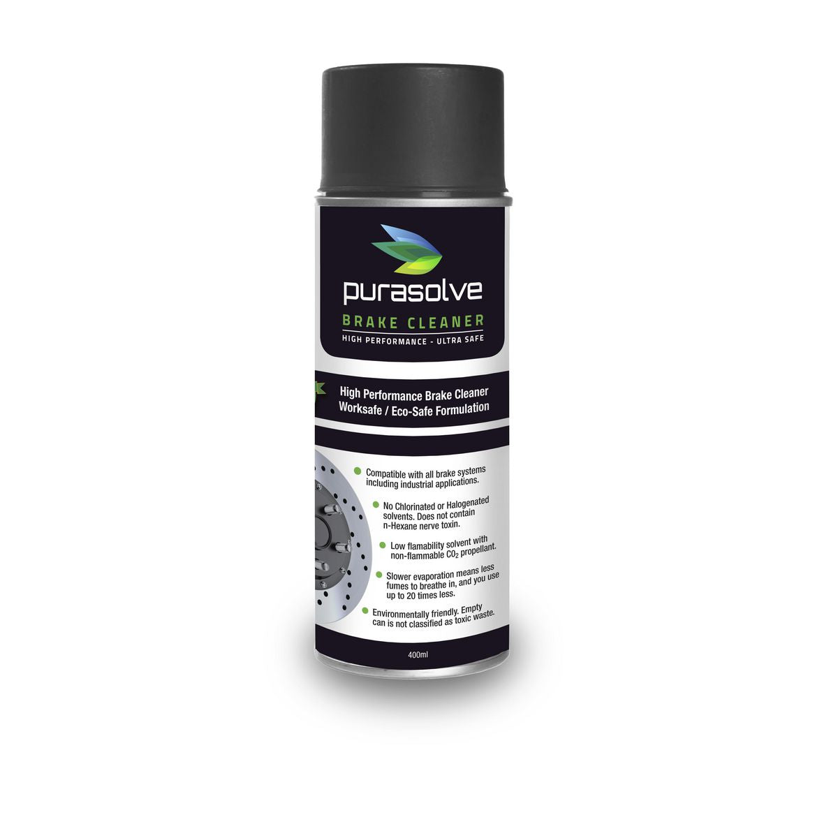 Purasolve Brake Cleaner Aerosol 400Ml ESBKC-400