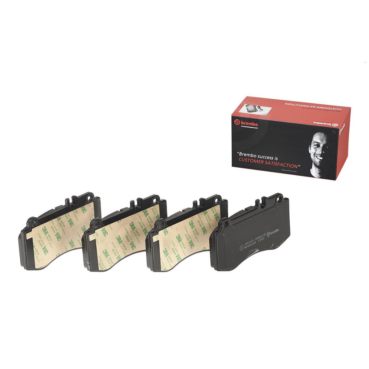 Brembo Brake Pad Set (Low-Met) P50087
