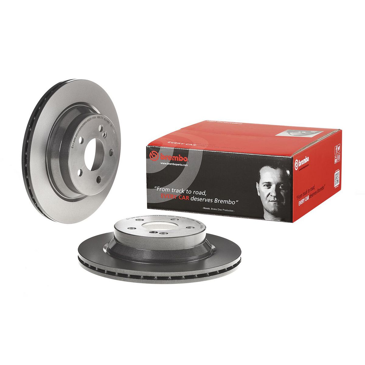 Brembo OE Brake Rotor Single Rear 09.A358.11