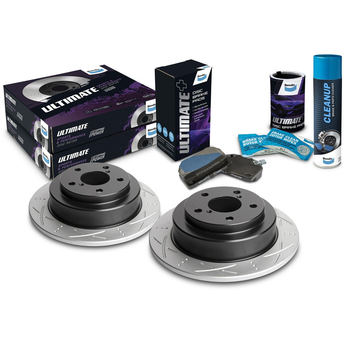 Bendix Buk509R Ultimate+ Brake Upgrade Kit BUK509R ULT+
