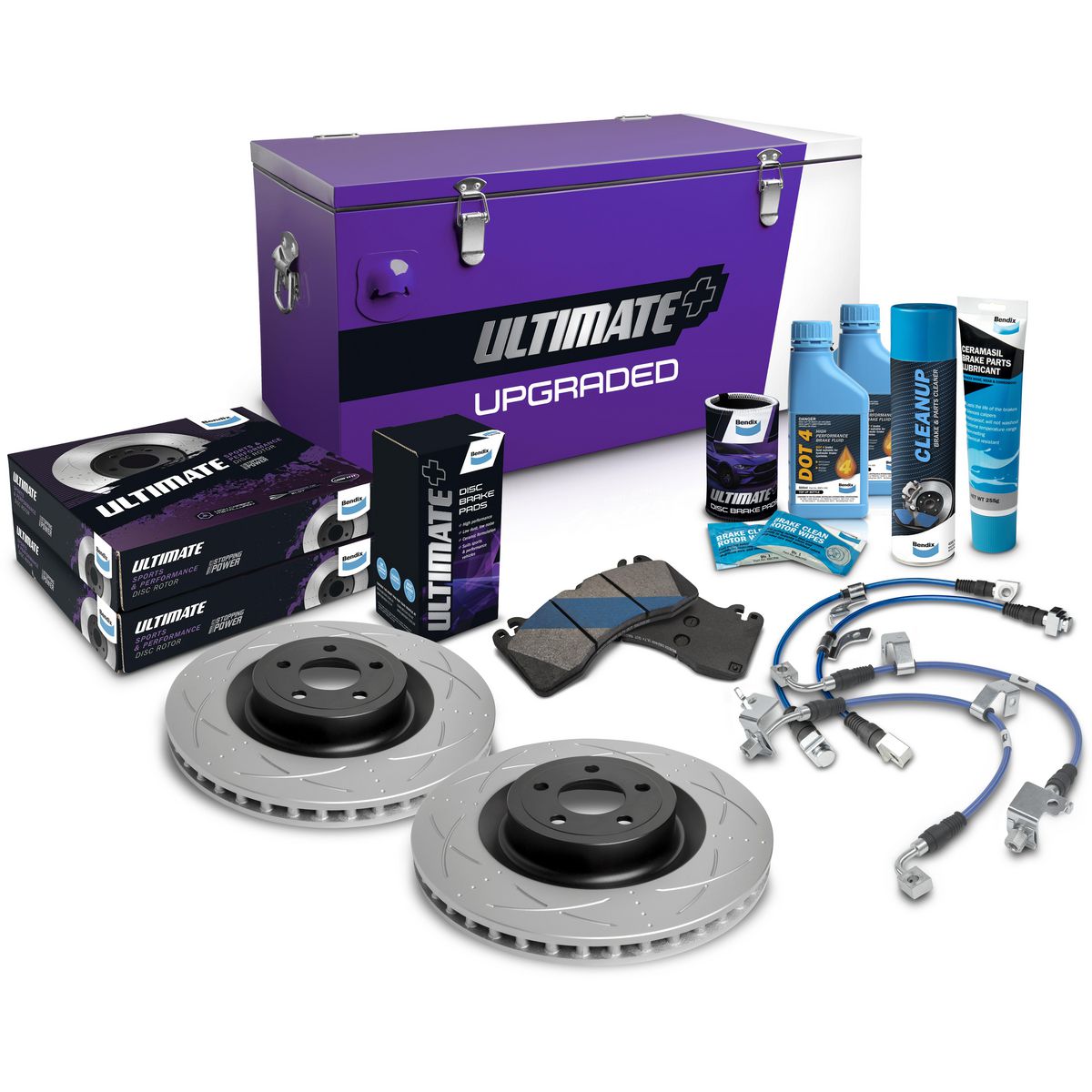 Bendix Buk502F Ultimate+ Brake Upgrade Kit BUK502F ULT+