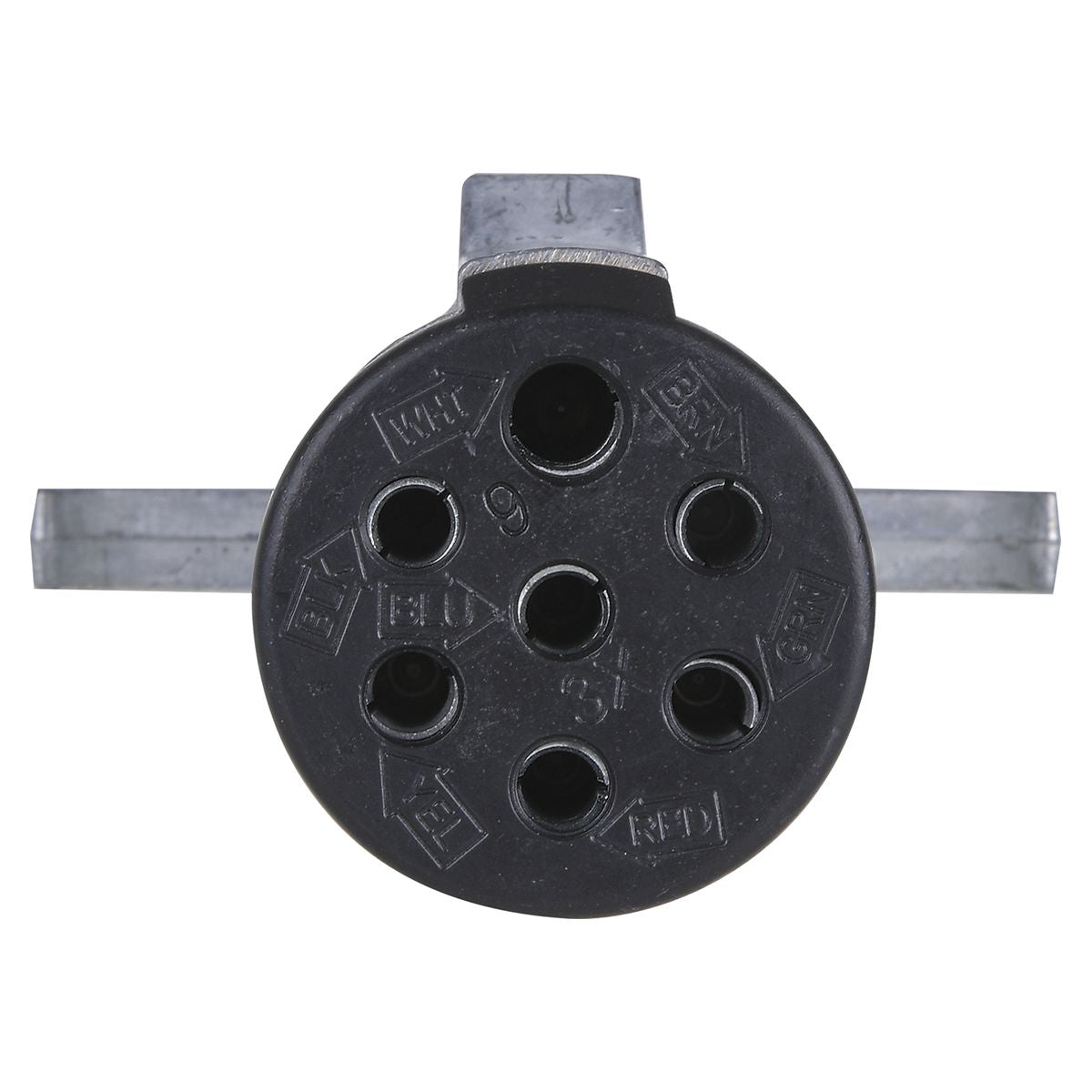 OEX Heavy Duty Die Cast Metal 7 Pin Trailer Plug ACX2810