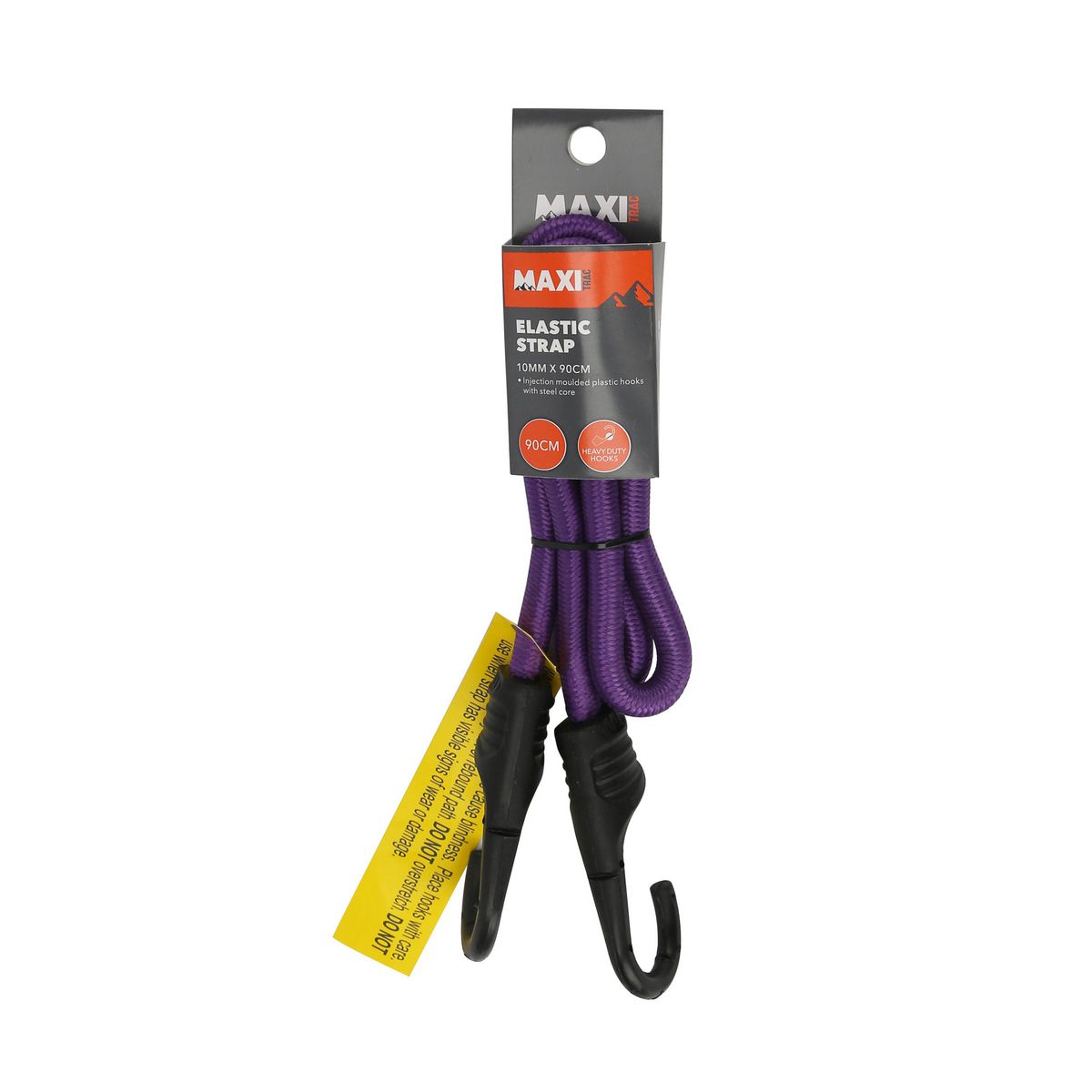 Maxi Trac Elastic Strap Heavy Duty 10mm X 90cm MT-ES90HD