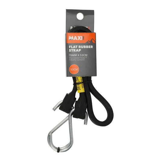 Maxi Trac Elastic Strap Flat 15mm X 53cm MT-RS53