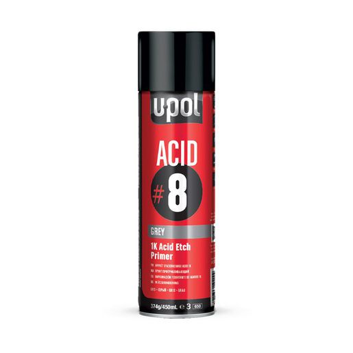 U-Pol Acid #8 1K Acid Etch Primer ACID/AL