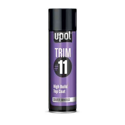 U-Pol Aerosol Trim #11 Oem Style Topcoats Alloy Wheel Silver TRIMSLW/AL