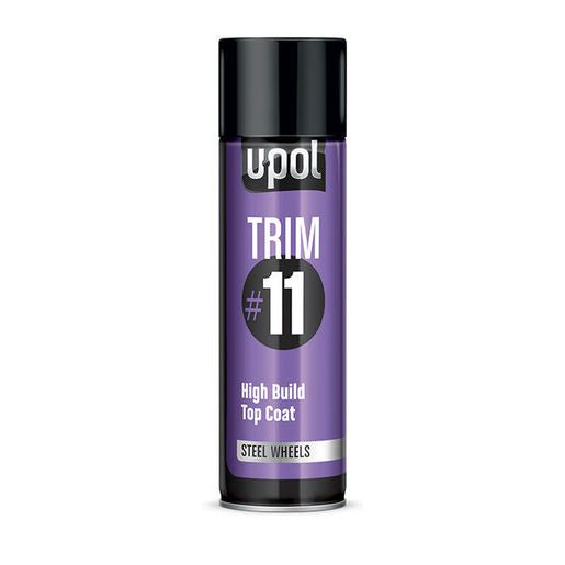 U-Pol Aerosol Trim #11 Oem Style Topcoats Steel Wheel Silver TRIMSTW/AL
