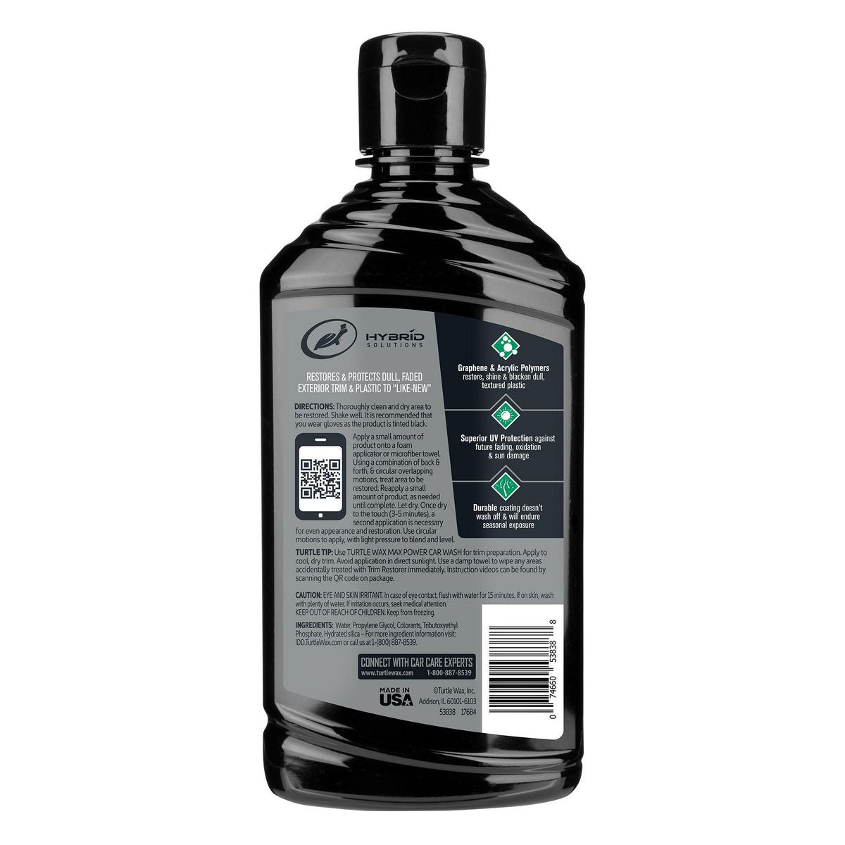 Turtle Wax Hybrid Solutions Acrylic Trim Restorer 296ml 103179