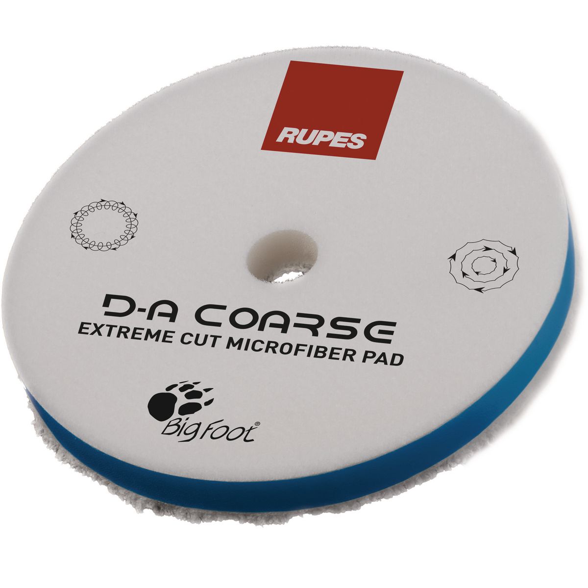 Rupes Da Extreme Cut Microfiber Pad Coarse 80Mm 9.MF80H