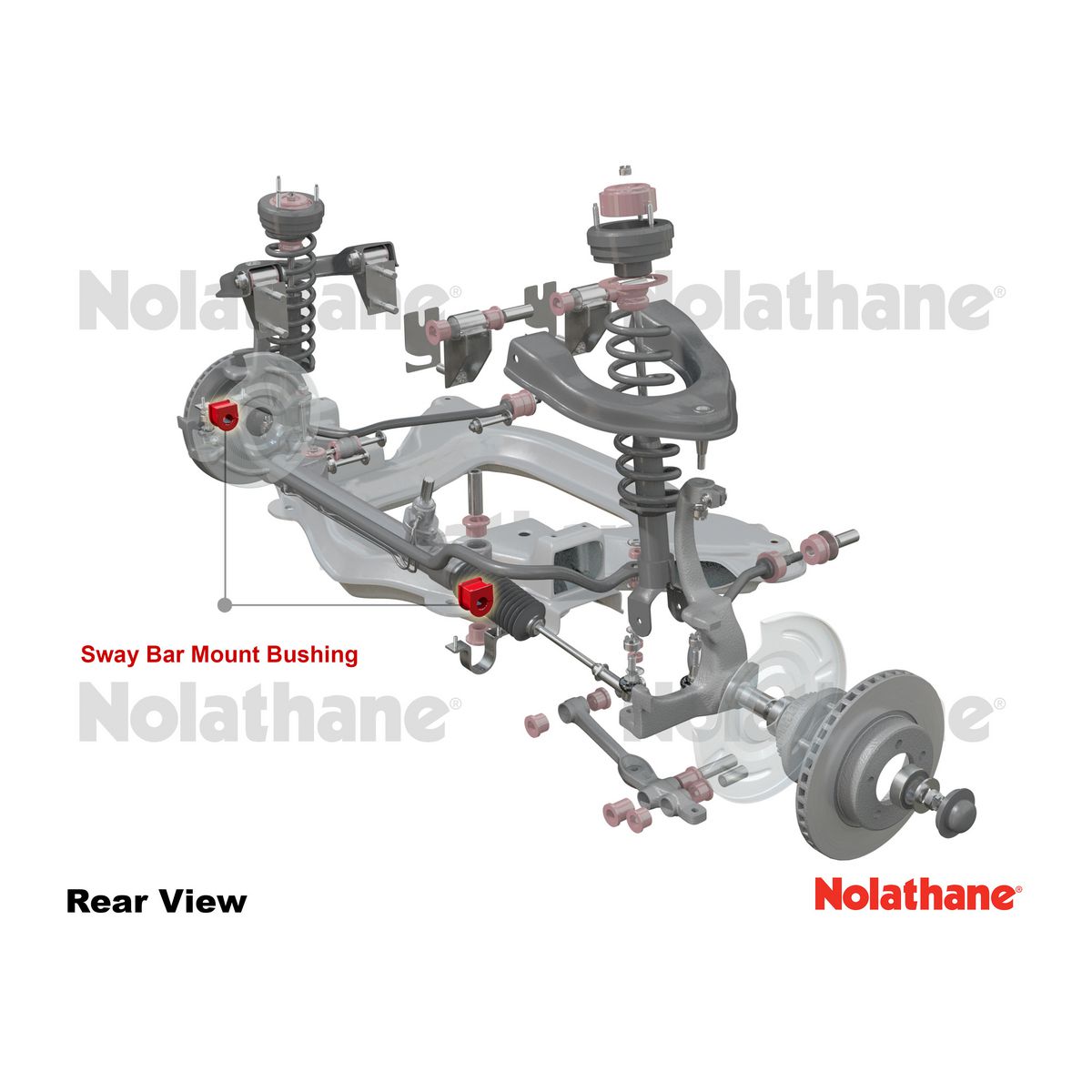 Nolathane Sway Bar Bushing Kit 421028