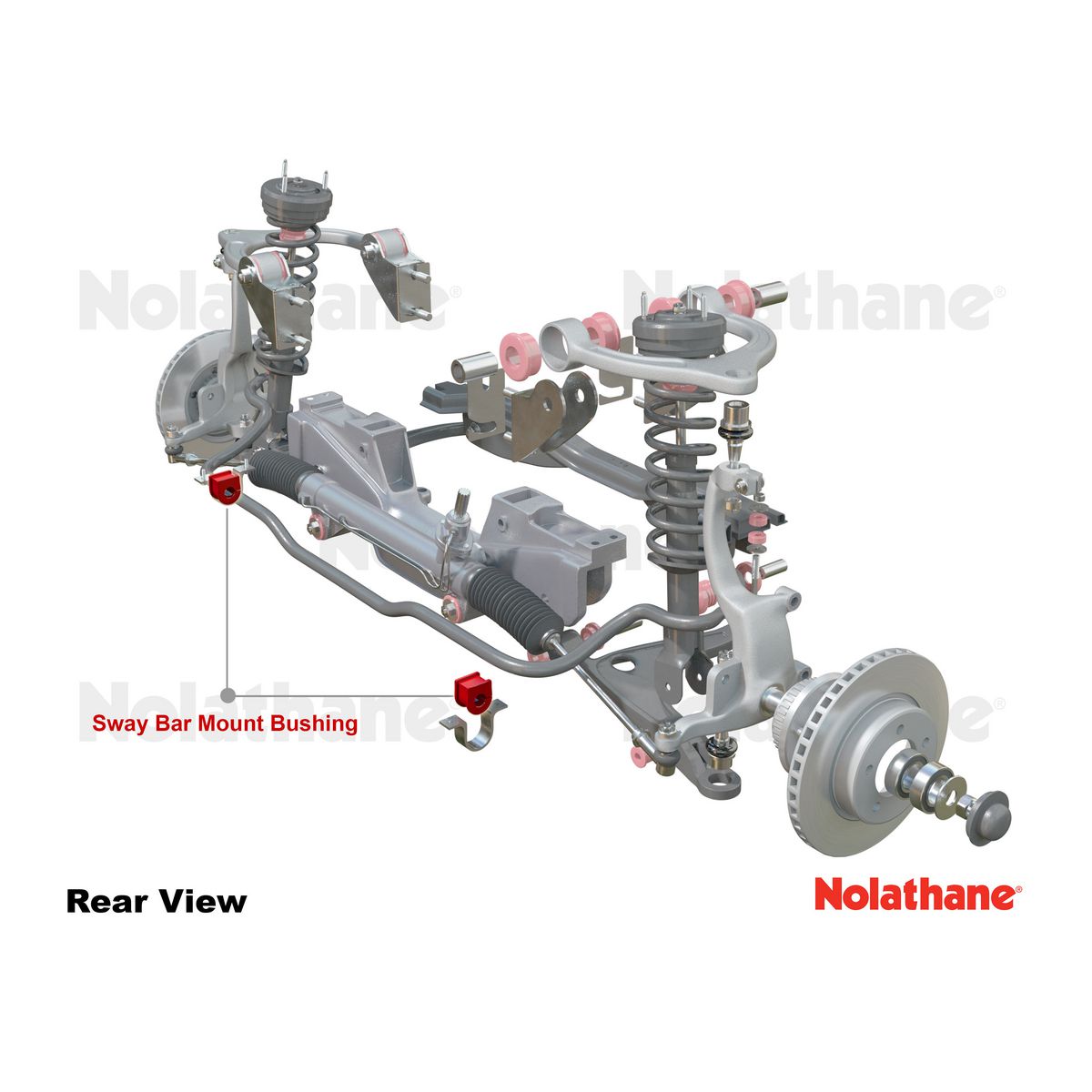 Nolathane Sway Bar Bushing Kit 421023