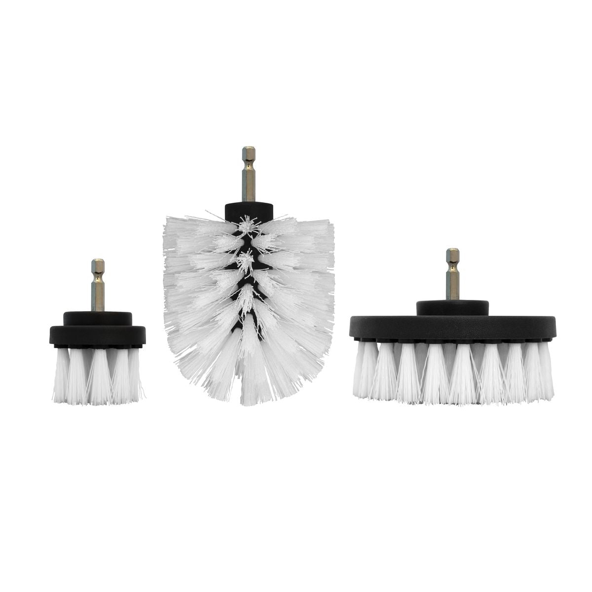 Josco Power Cleaning Brush Kit Hex Spindle 3 Piece J208201