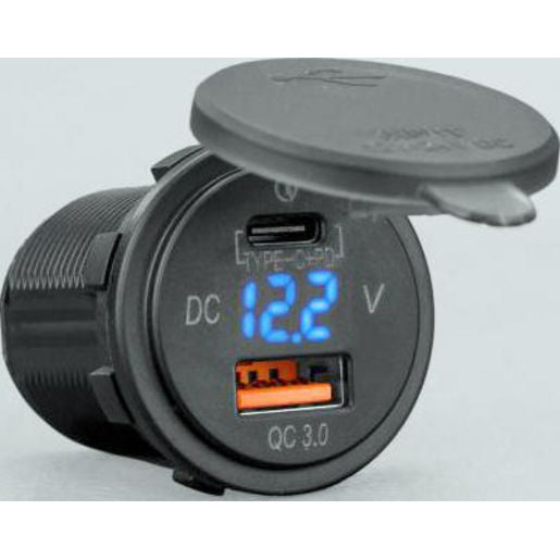 STEDI Dual Usb 4X4 Flush Mount