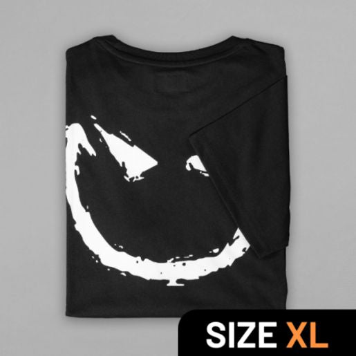 STEDI Iconic Smiley T Shirt Black Extra Large Size TEE-BLACKSMILEY-XL