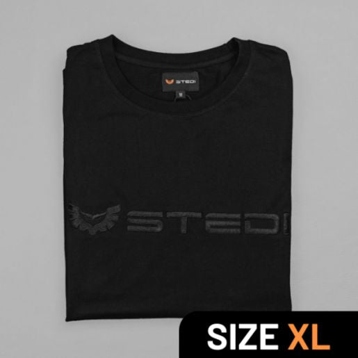 STEDI Monochrome T-Shirt Black Extra Large Size MERCHTEESTEDIBLKXL