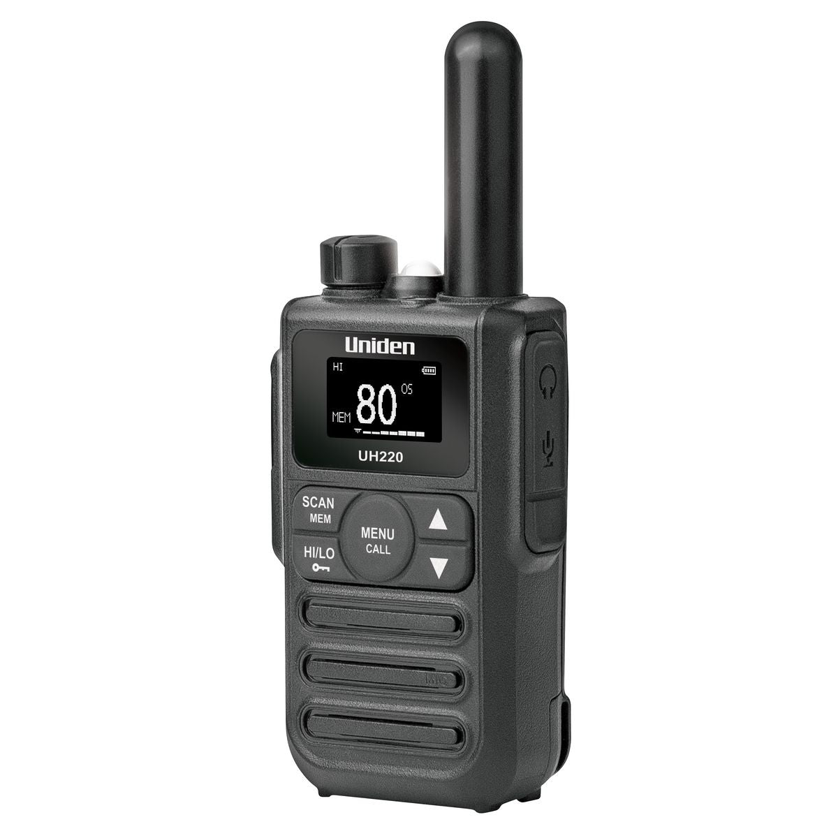 Uniden 2 Watt Handheld UHF Radio Twin Pack UH220-2