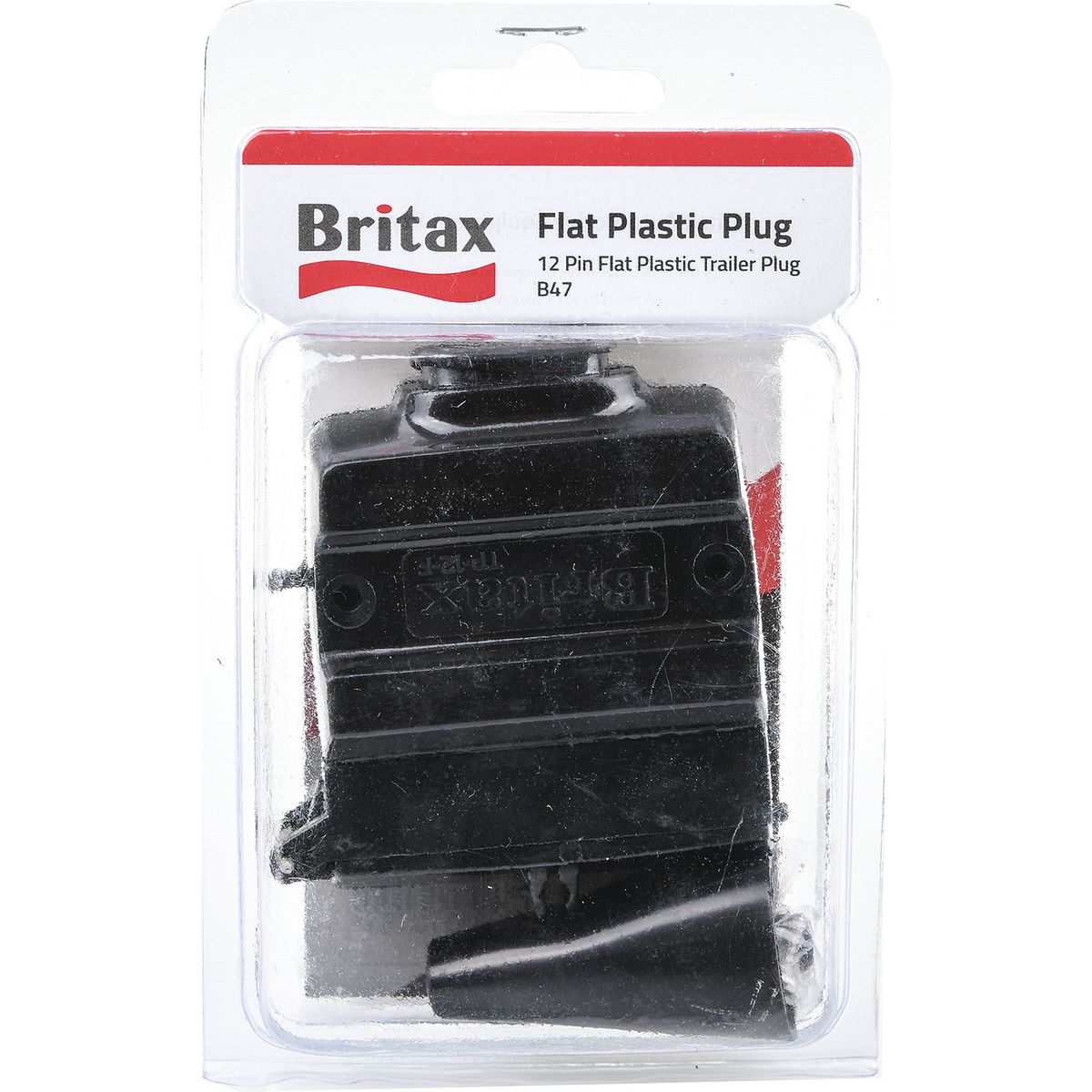 OEX Trailer Plug 12 Pin Flat - Plastic ACX2812
