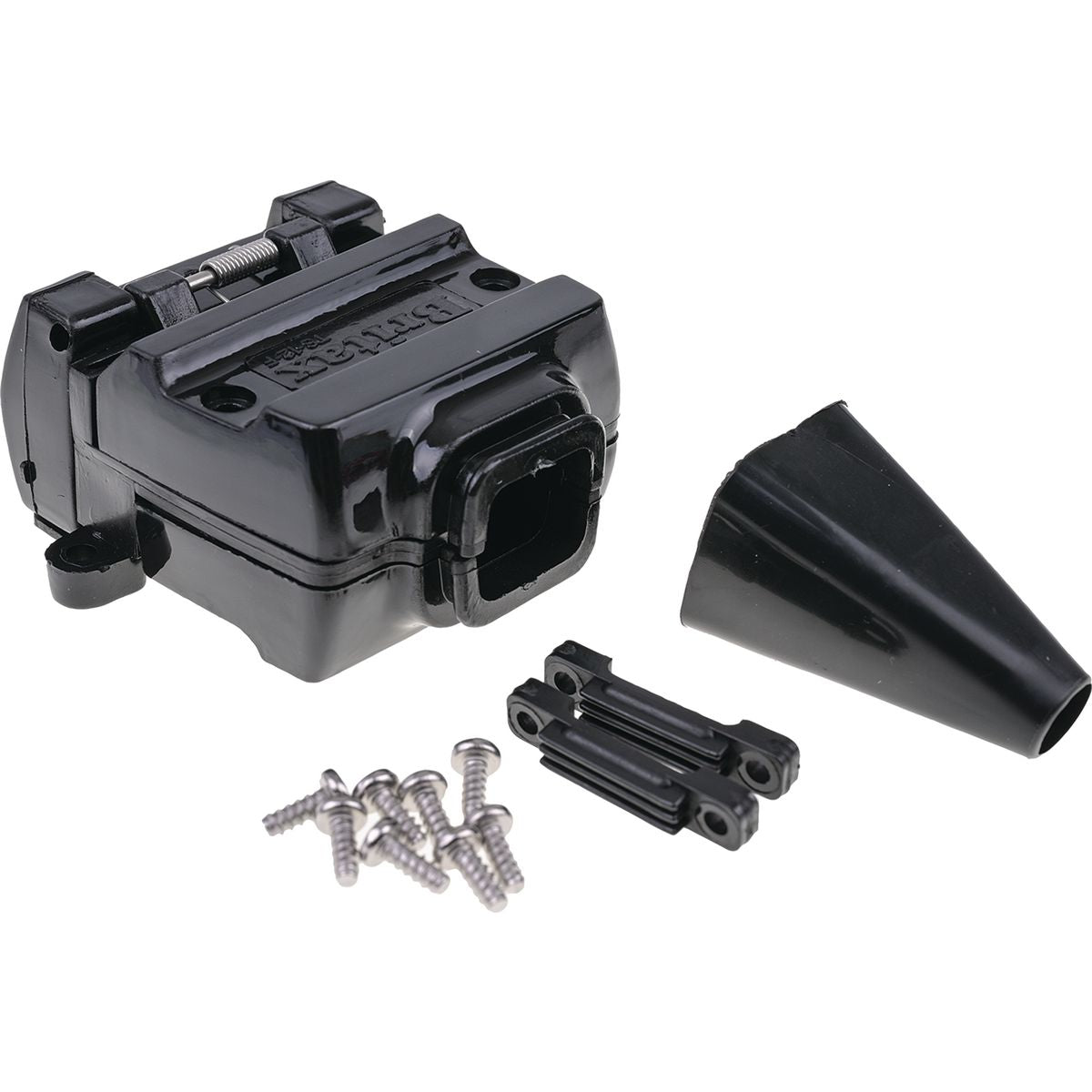 OEX Trailer Socket 12 Pin Flat - Plastic ACX2811