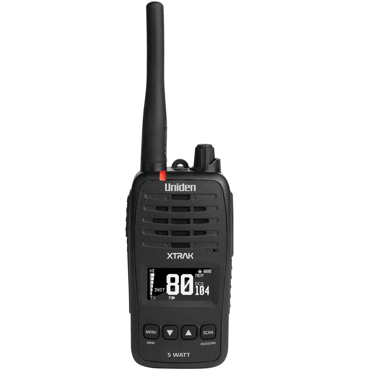 Uniden XTRAK 50 5W UHF Waterproof Handheld Radio