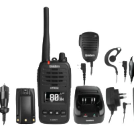 Uniden XTRAK 50 5W UHF Waterproof Handheld Radio