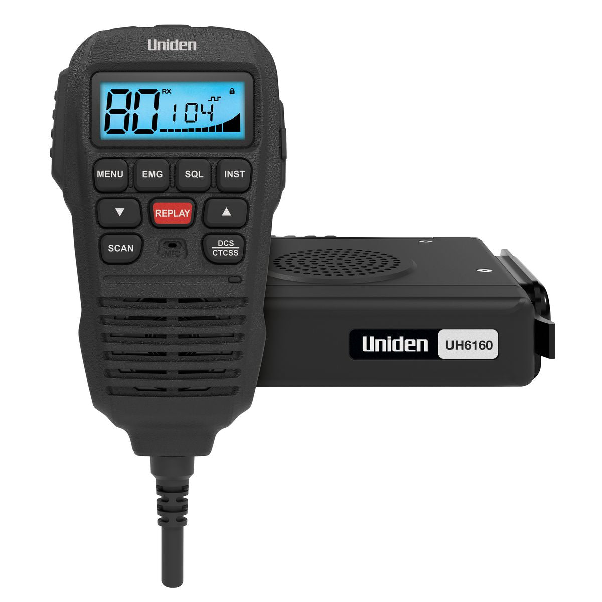 Uniden UHF Remote Mic Compact Handheld UH6160