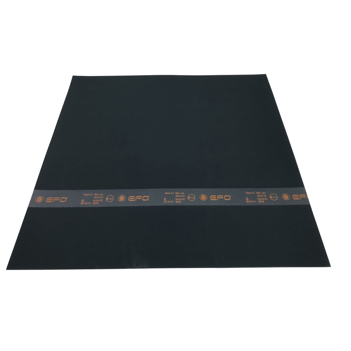 Elec. Factory Outlet Insulated Mat Hv Class 0-4 Iec 61111-2009 1M X 1M X 5mm MATHV