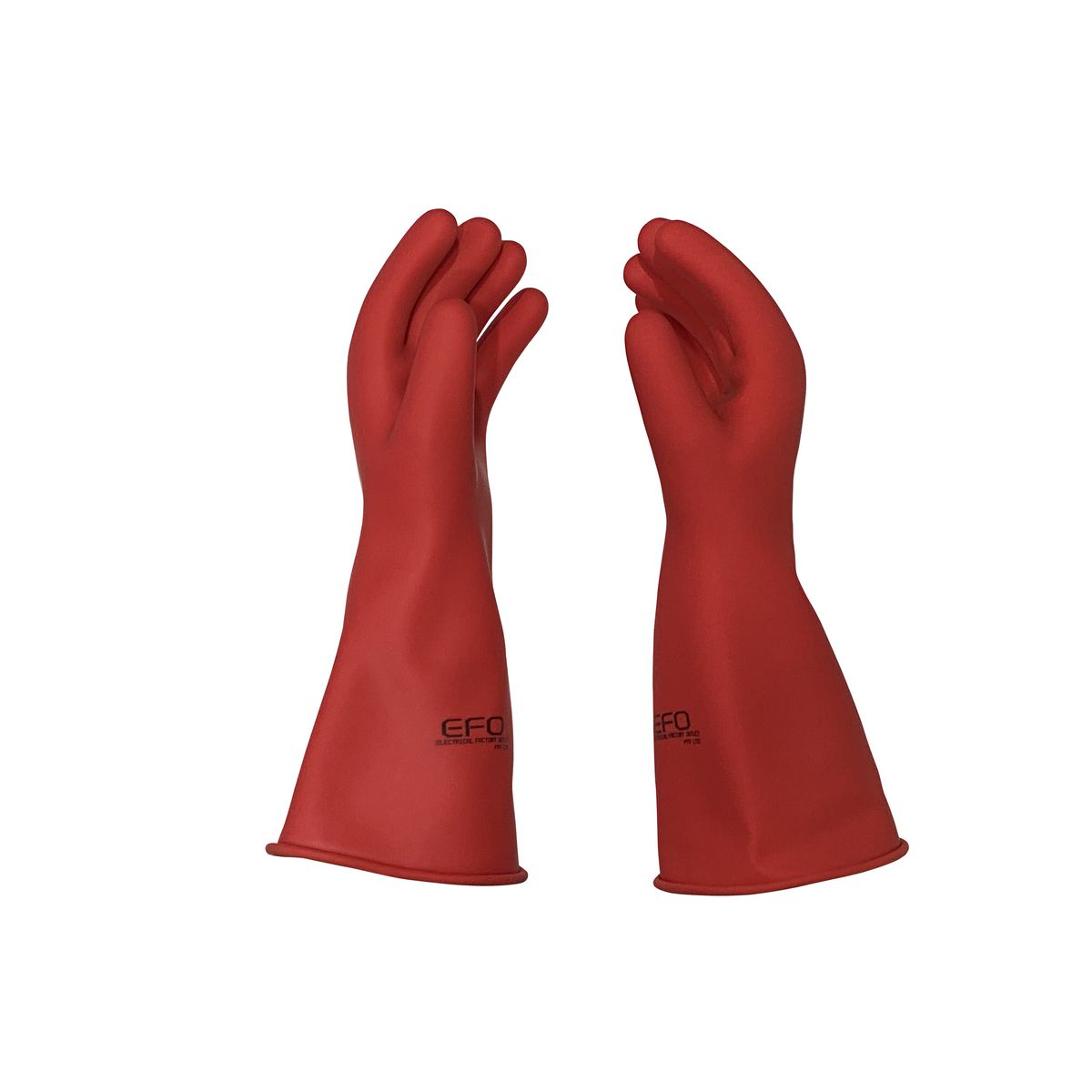 Elec. Factory Outlet Raychem 1000V Insulated Gloves 360mm, RolLED Cuff, Iec60903, Size 08 RG1000360-08