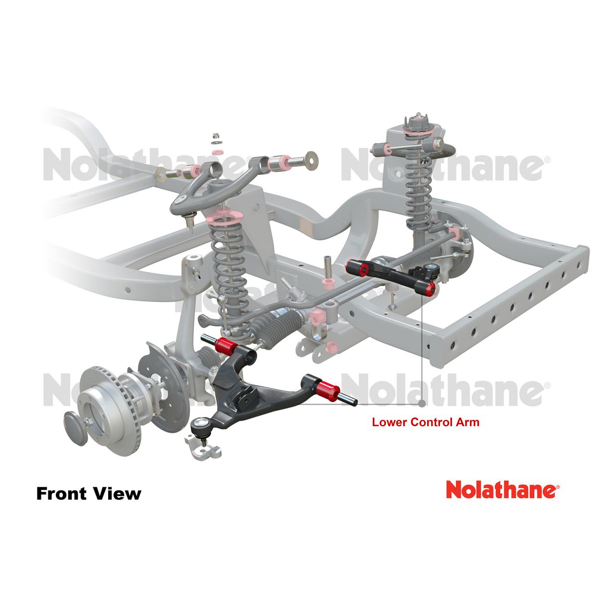 Nolathane Control Arm Lower - Arm 459109L
