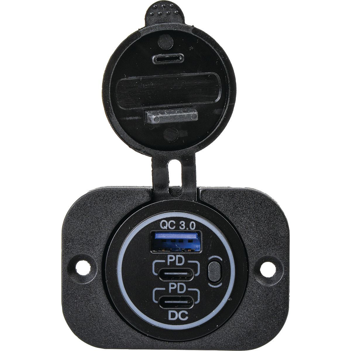 Drivetech 4X4 Qc3.0 Quick Charge Usb And Type-C Port Power Socket DT-17104